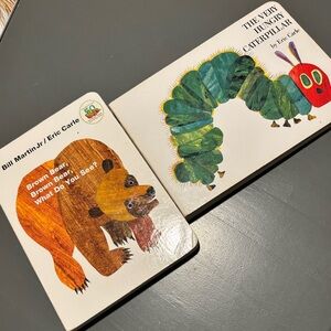 Children's Book Set: Brown Bear and Caterpillar